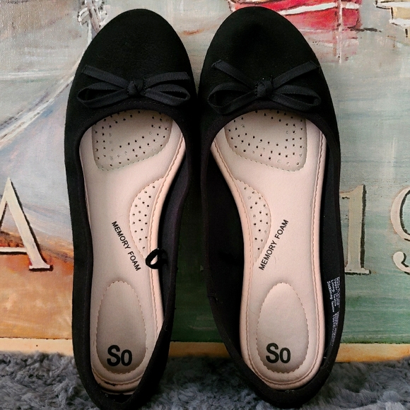 SO Memory Foam Ballet Flats